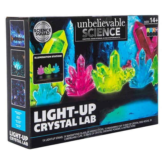 science squad ultimate crystal growing kit instruction manual