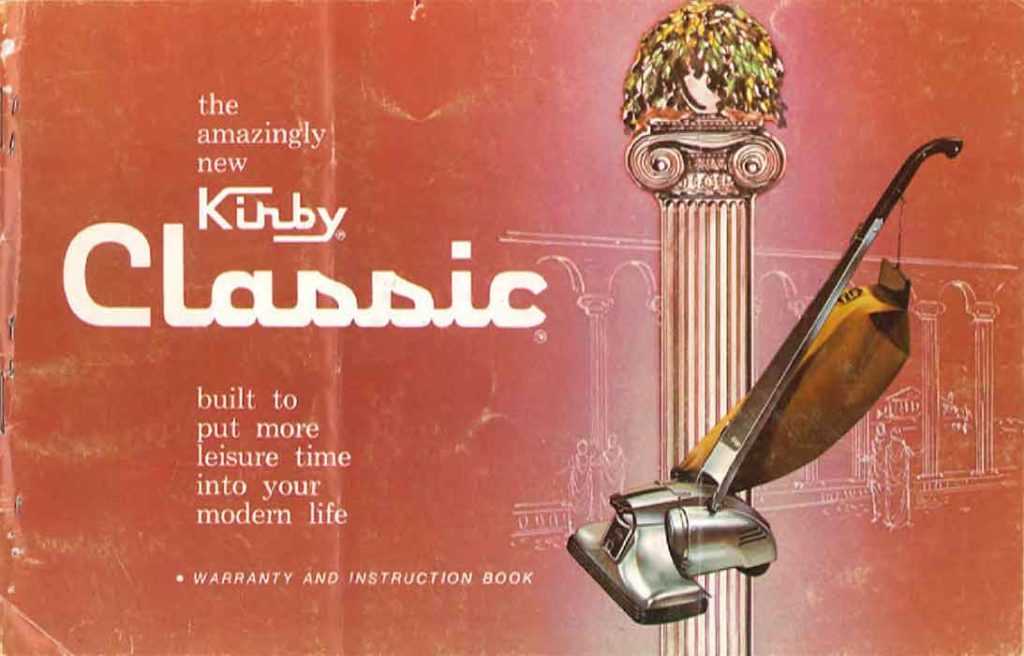 kirby avalir instruction manual