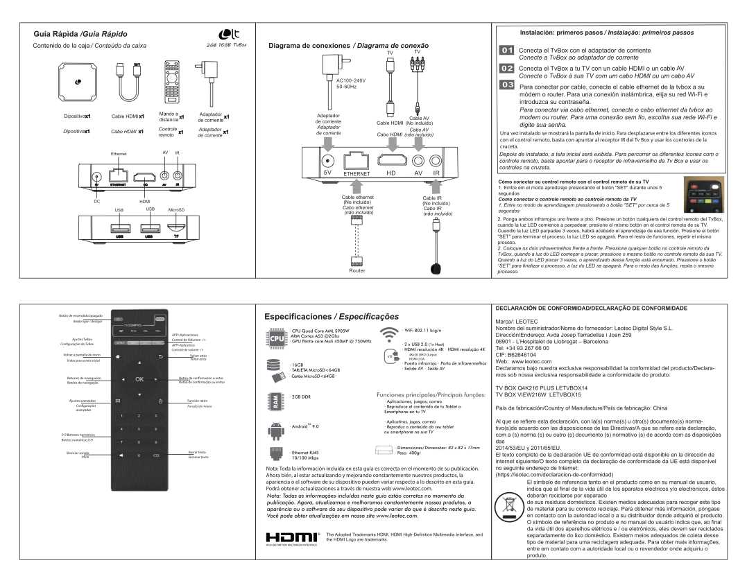 android tv box instruction manual