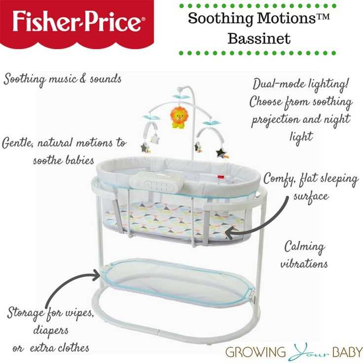 fisher price soothing motions bassinet instruction manual