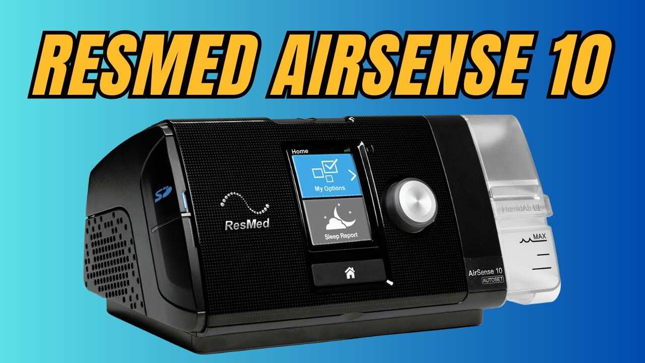 resmed cpap machine instruction manual