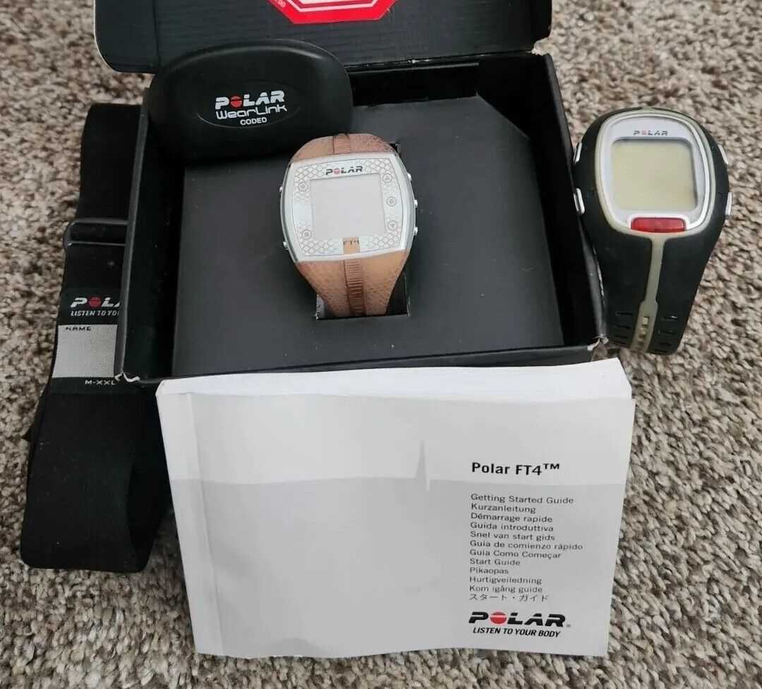 polar ft4 instruction manual