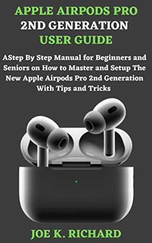 airpods pro 2 instruction manual