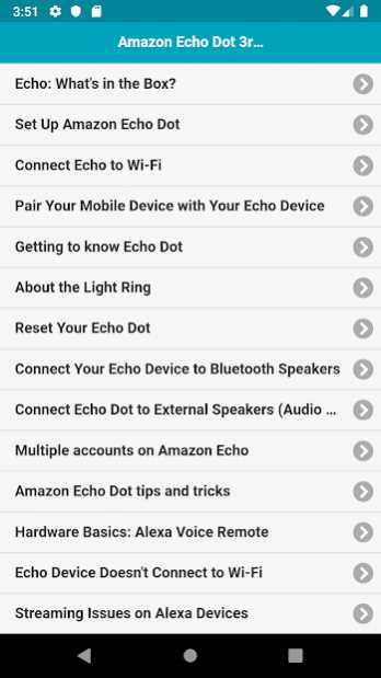 alexa echo dot instruction manual