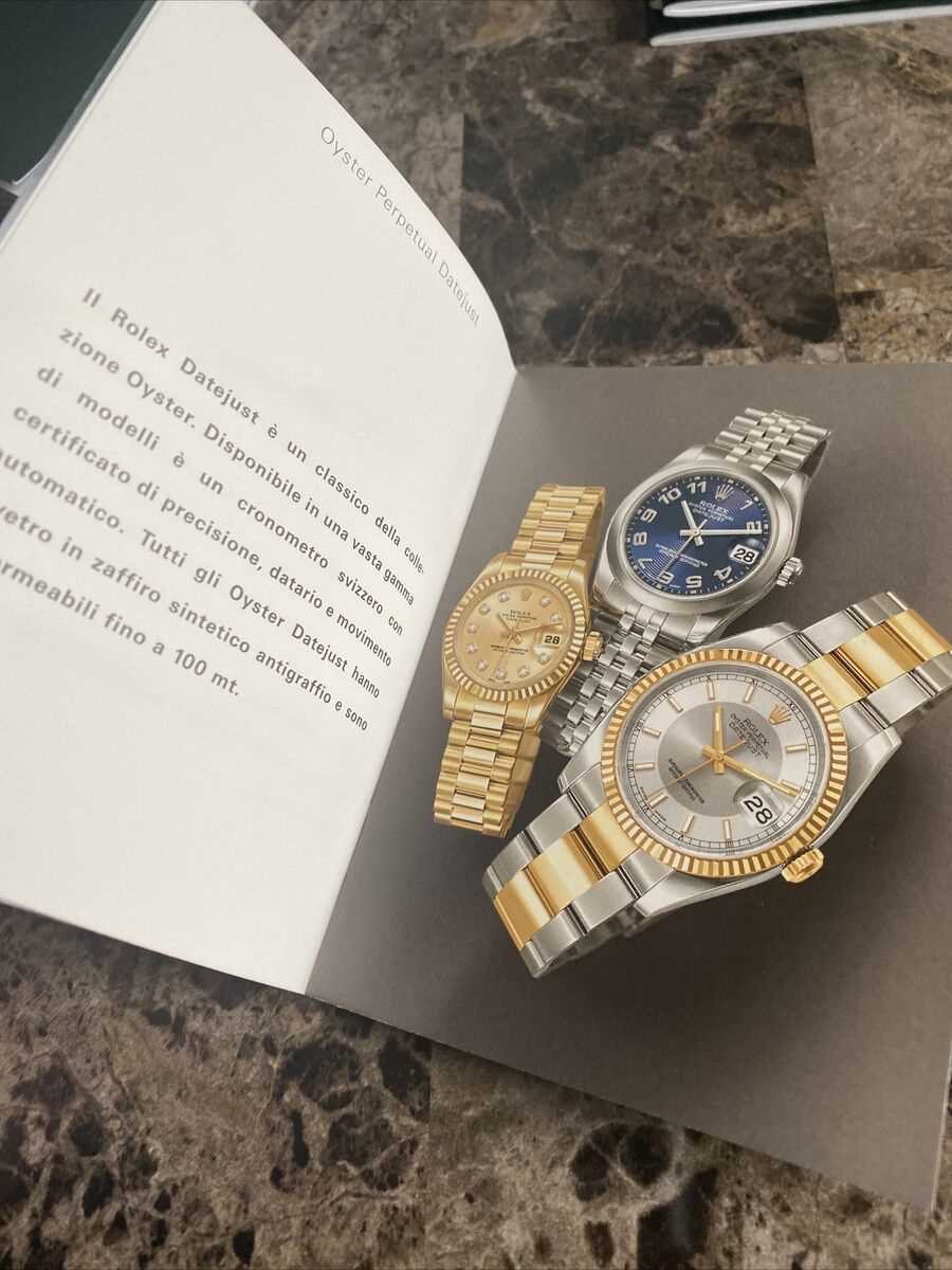 rolex oyster perpetual datejust instruction manual