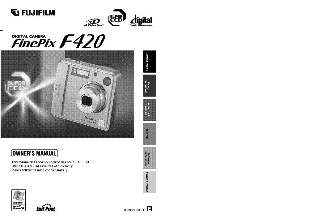 fuji finepix instruction manual