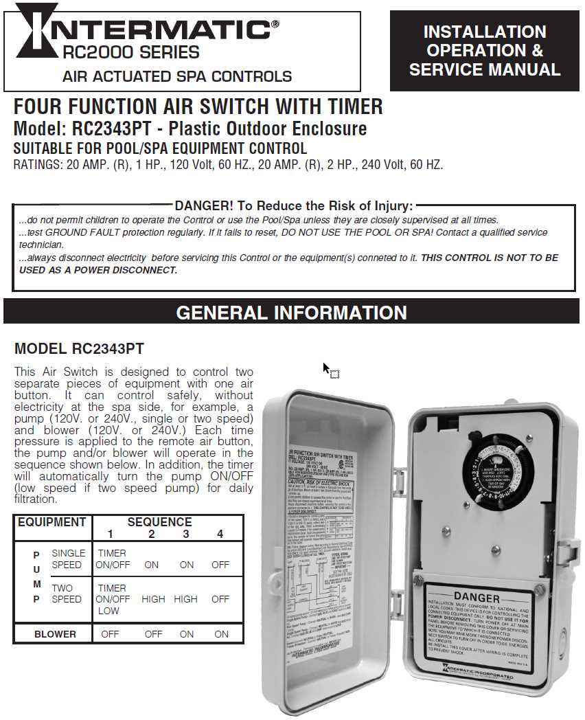 manual intermatic timer instructions