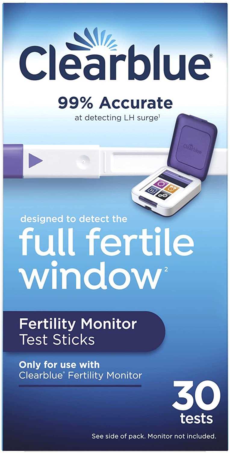 clear blue fertility monitor instruction manual