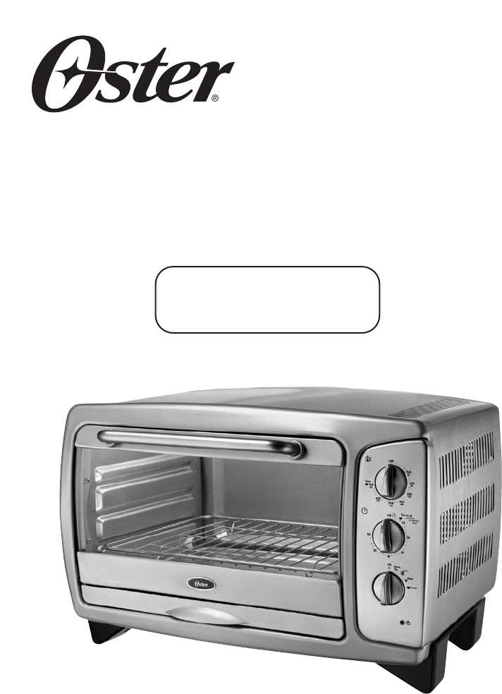 instruction manual for oster toaster oven