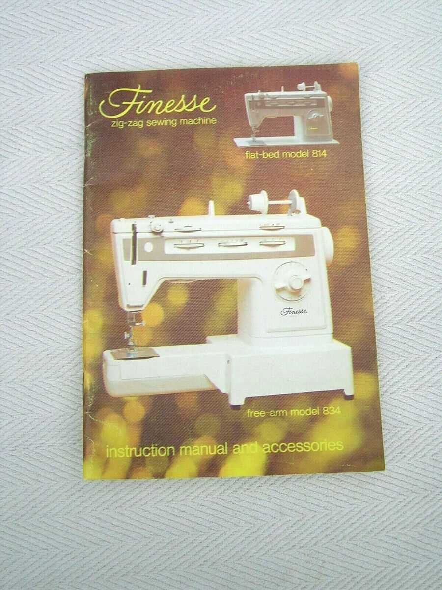 old singer sewing machine instruction manual