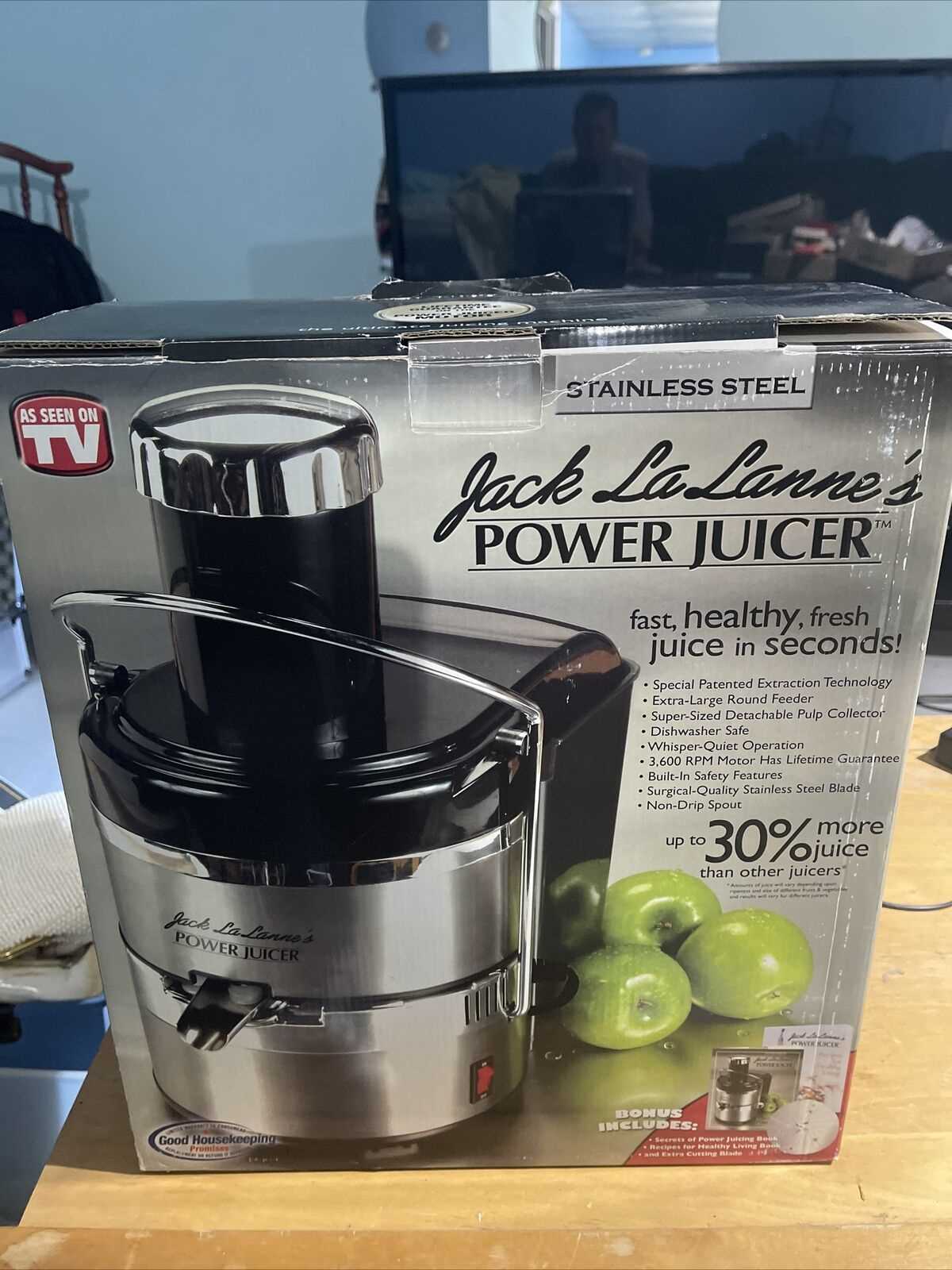 jack lalanne power juicer elite instruction manual