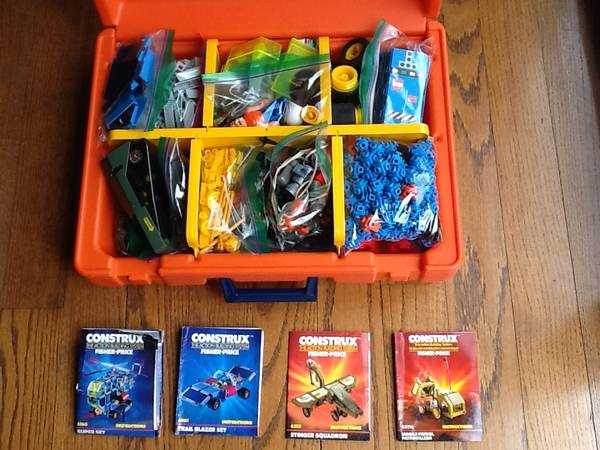 fisher price construx instruction manuals