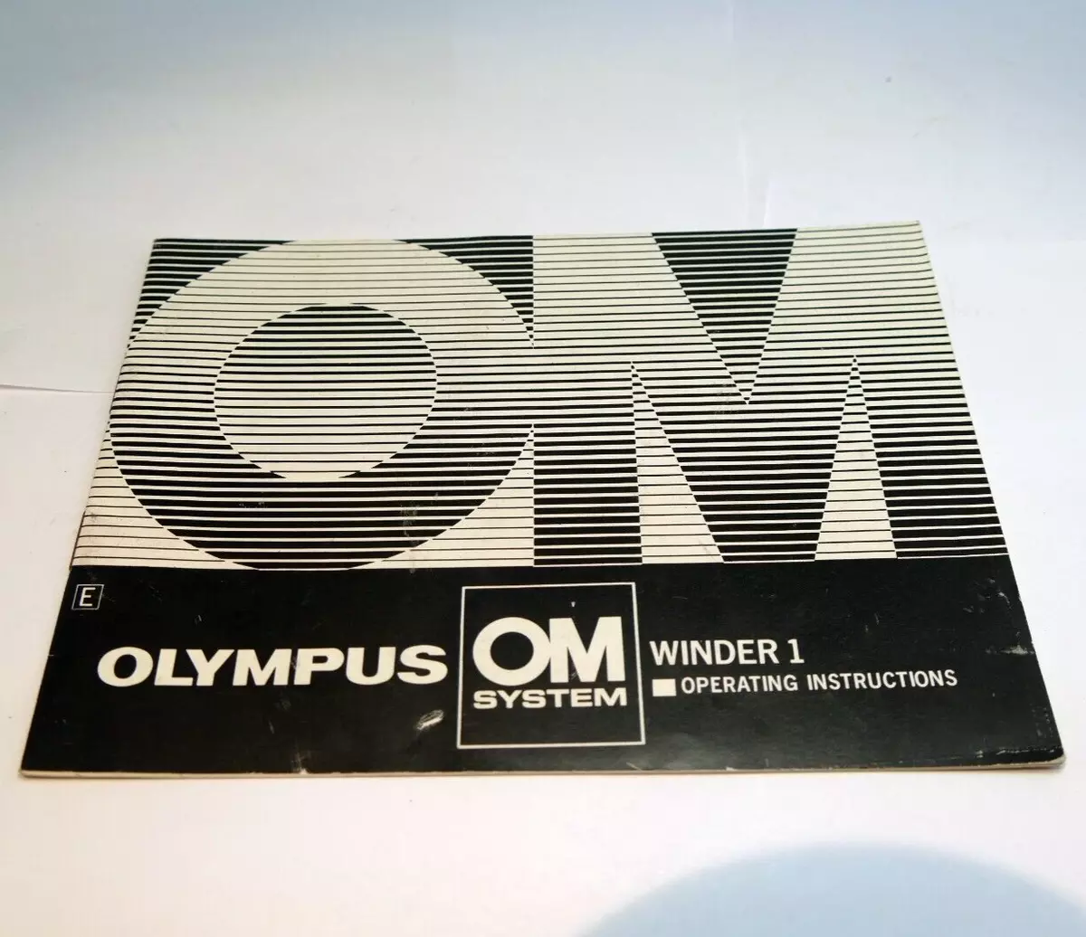 olympus om 1 instruction manual