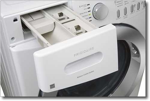 frigidaire affinity washer instruction manual