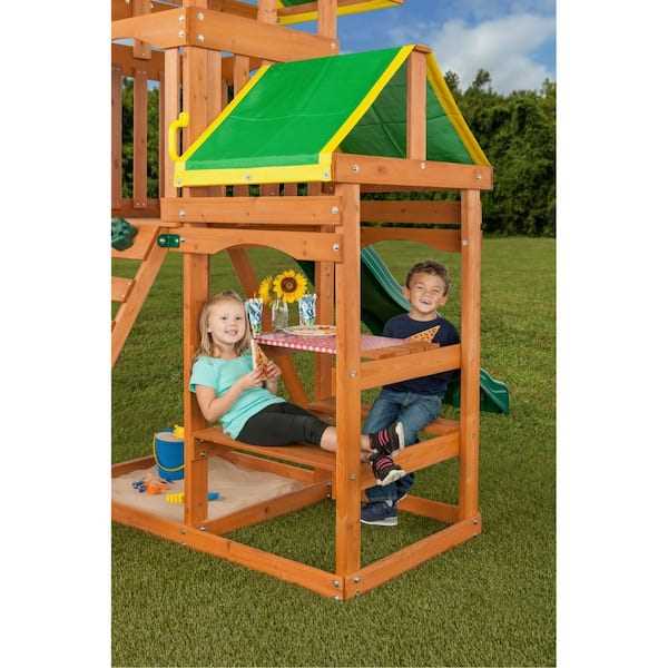 backyard discovery tucson cedar wooden swing set instruction manual