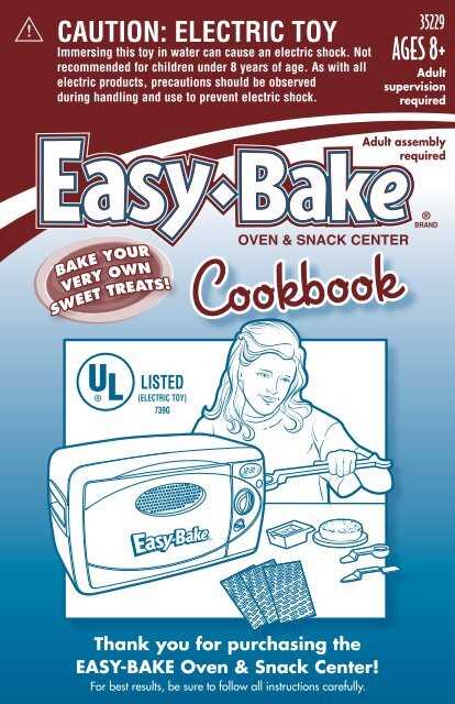 fun 2 bake oven instruction manual