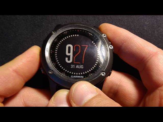 garmin fenix 3 instruction manual