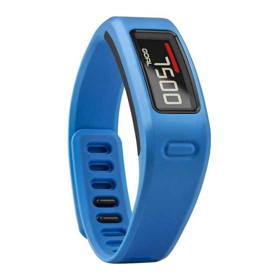 garmin vivofit instructions manual