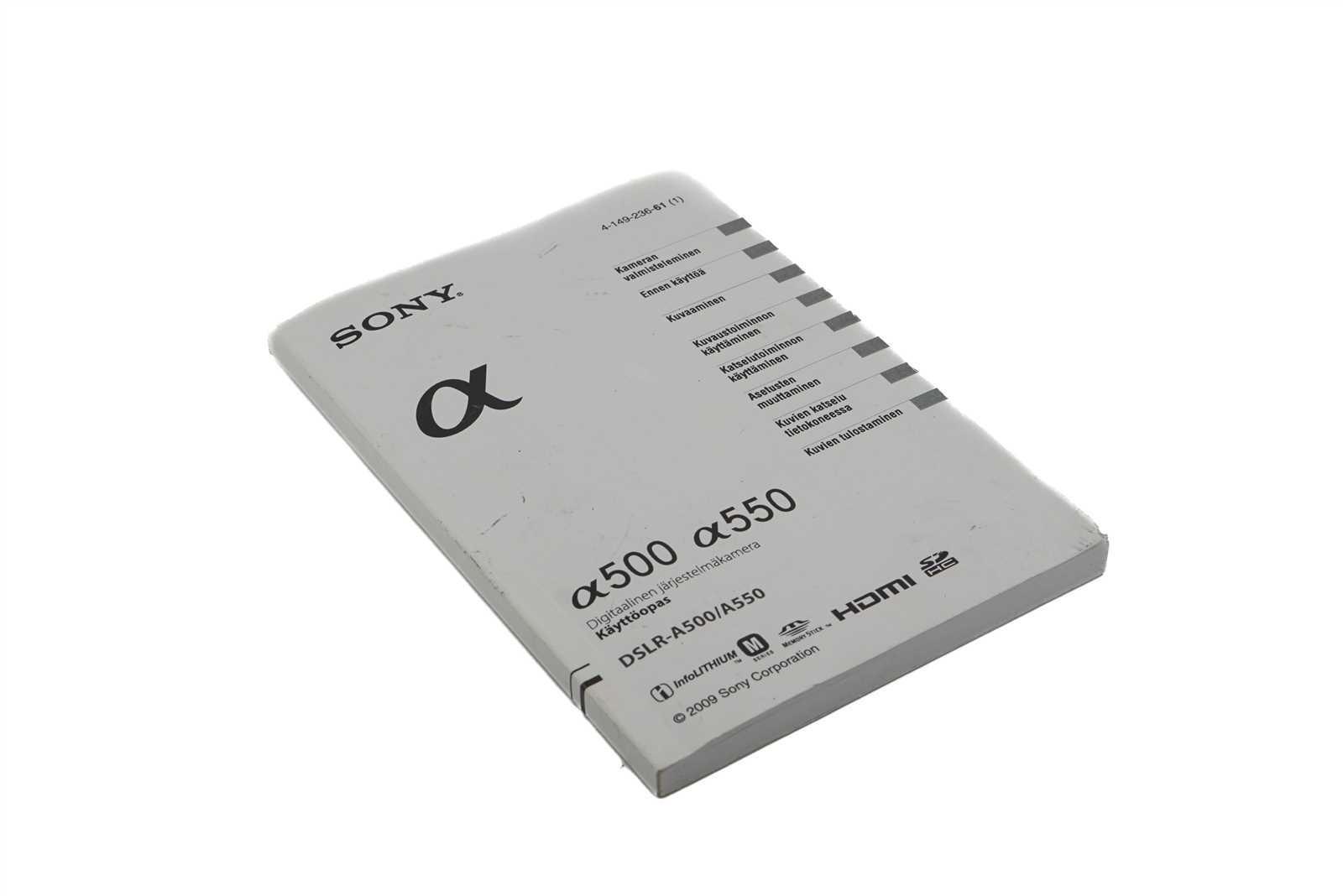 sony a330 instruction manual