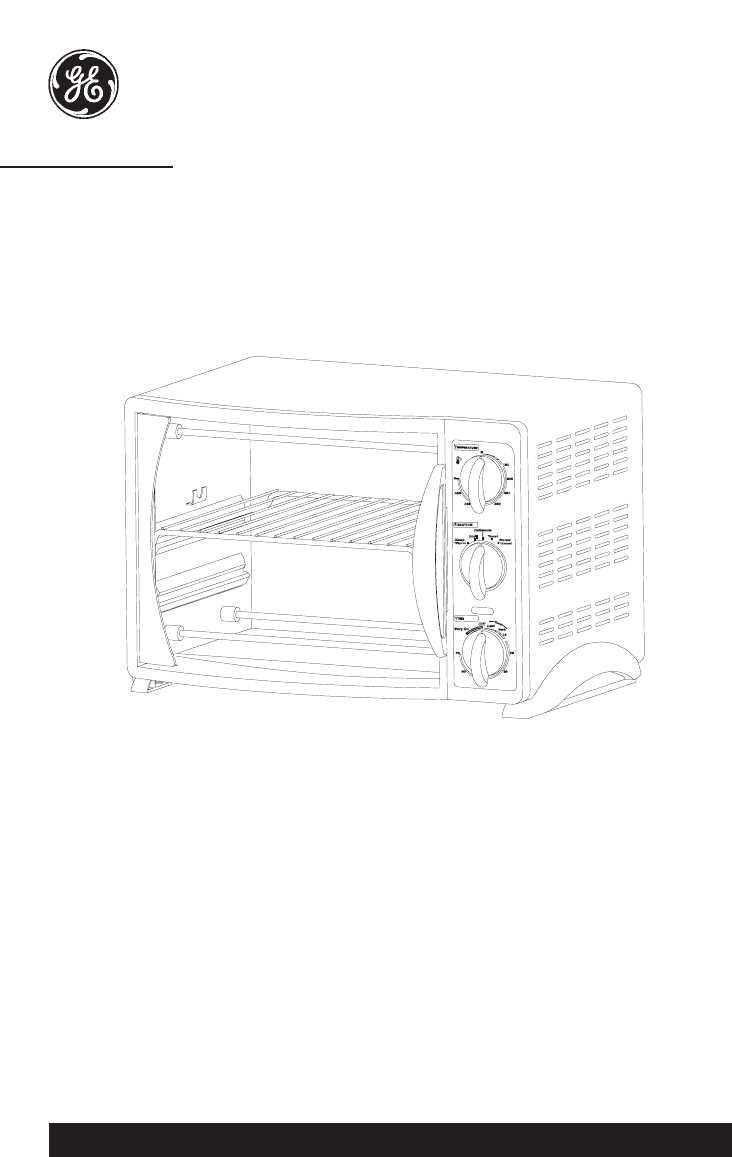 ge toaster oven instruction manual