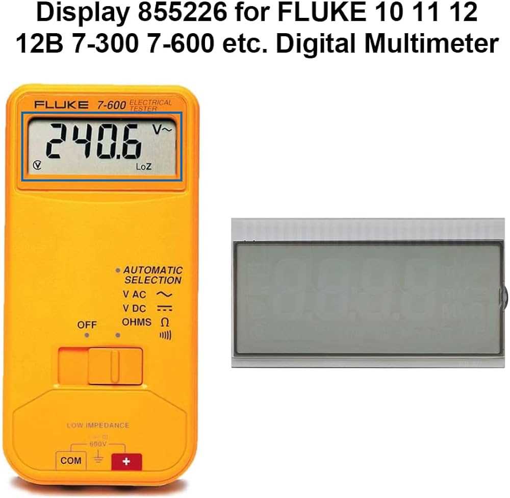 fluke 12 multimeter instruction manual