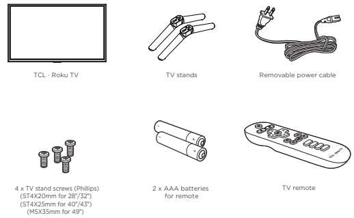 tcl tv instruction manual