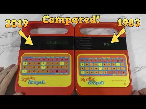 speak and spell instruction manual