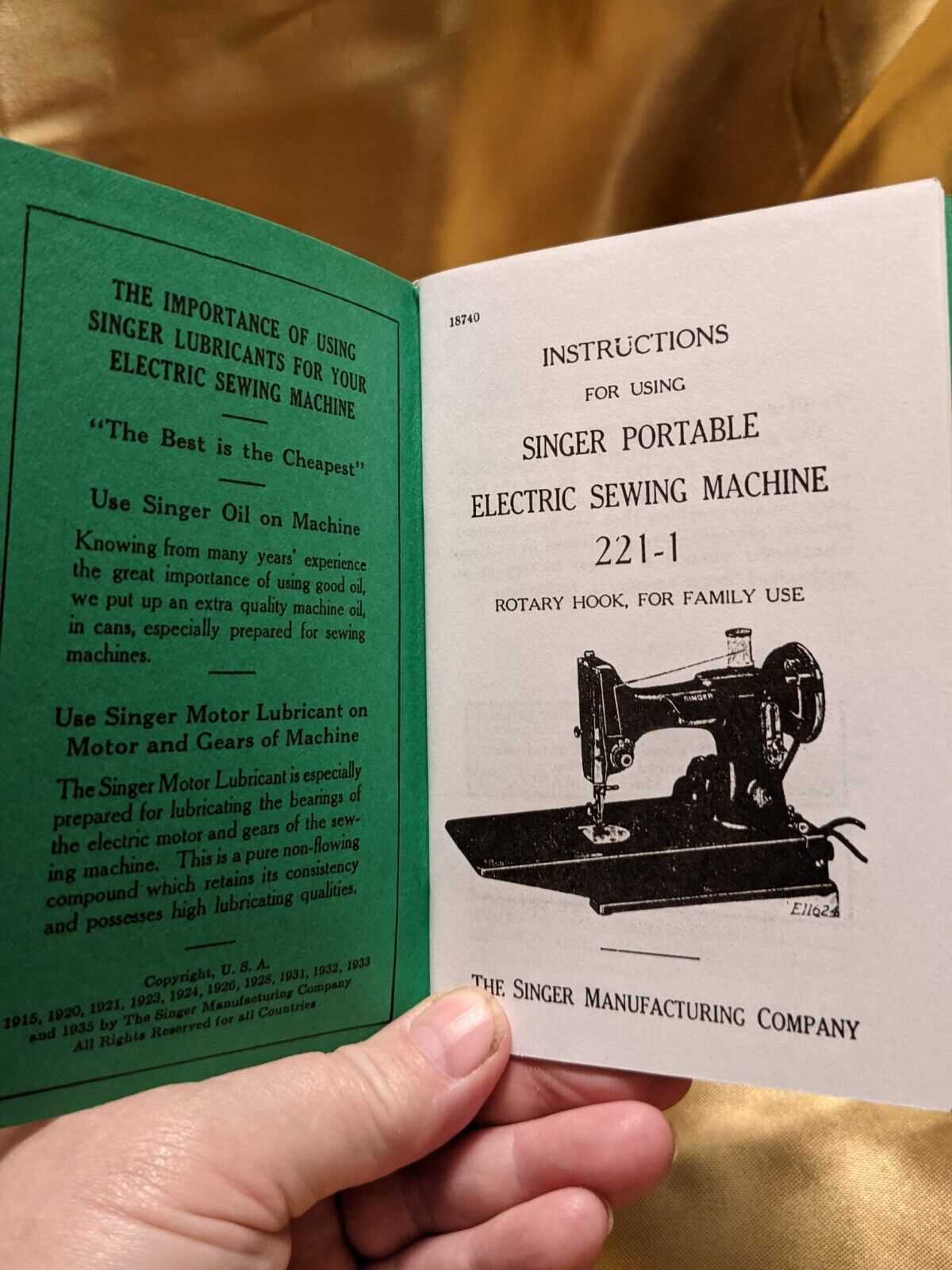 instruction manual for singer featherweight sewing machine