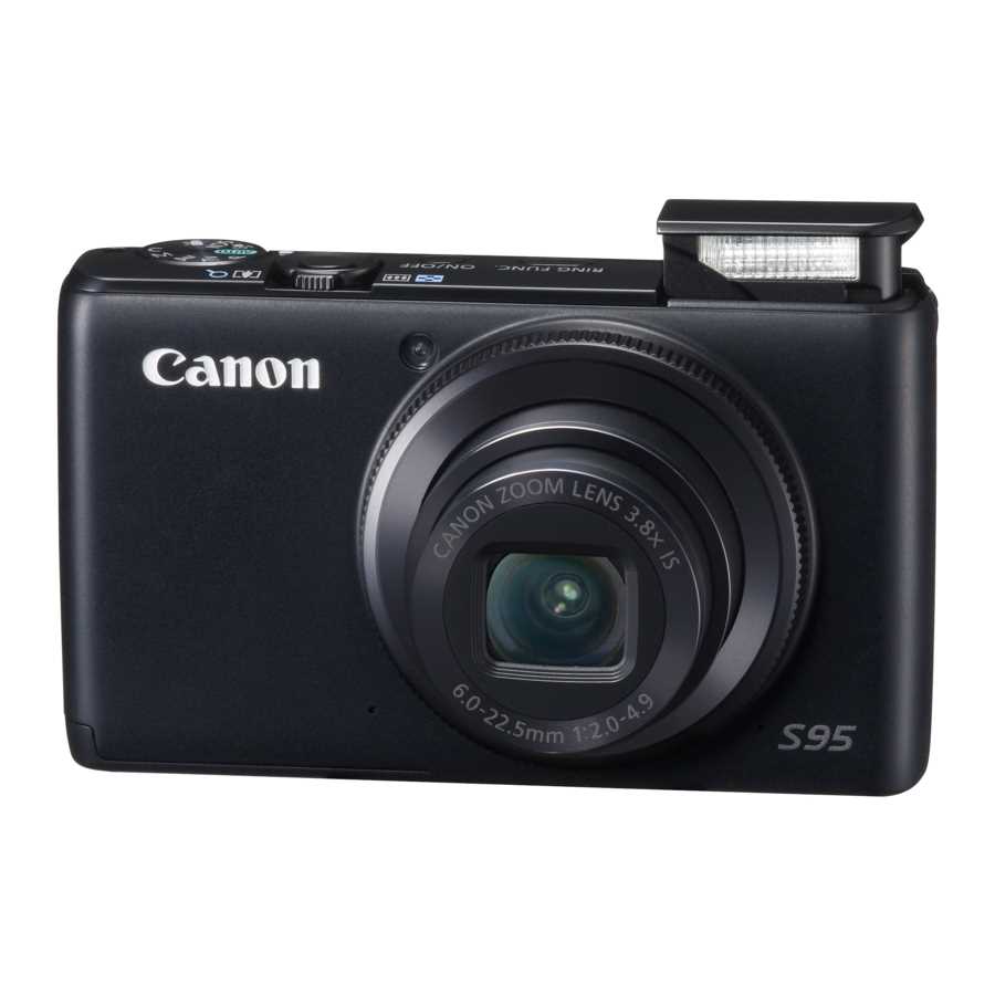 canon powershot s95 instruction manual