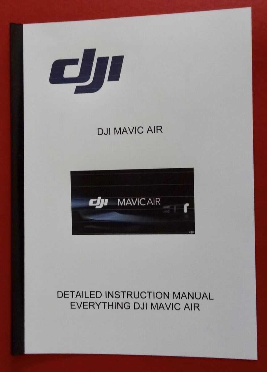 dji mavic air 2 instruction manual