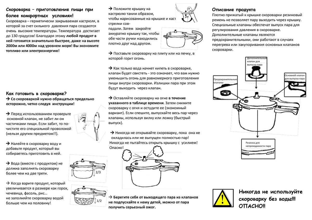 power cooker instructions manual