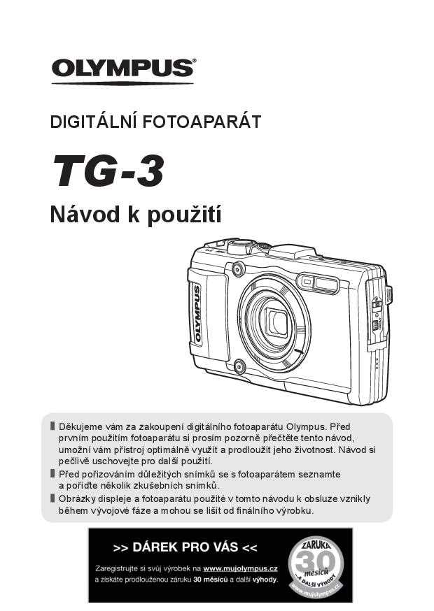 olympus tg 3 instruction manual