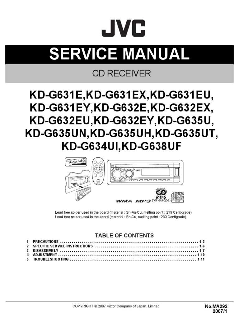 jvc kw r500 instruction manual