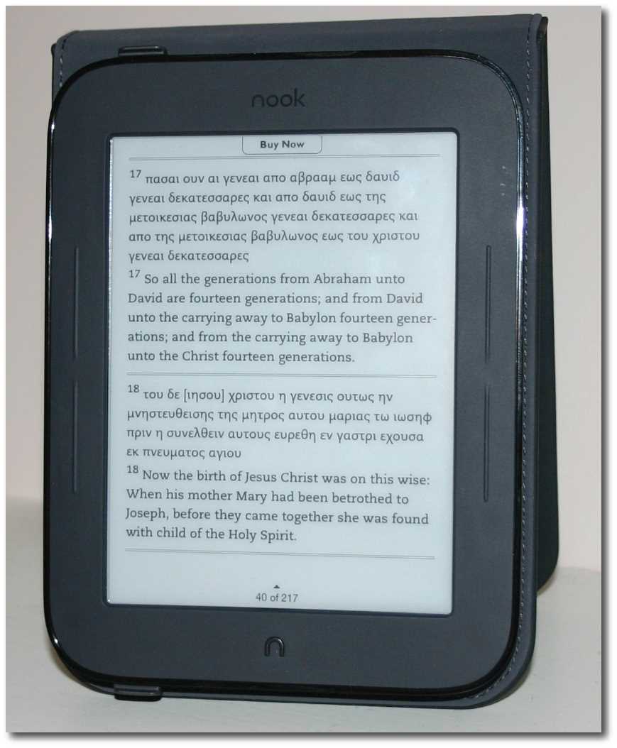 nook ereader instruction manual