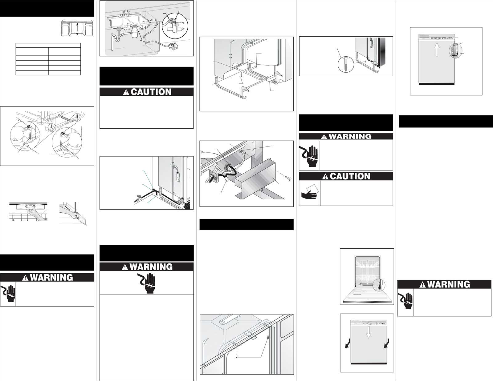 frigidaire dishwasher instruction manual