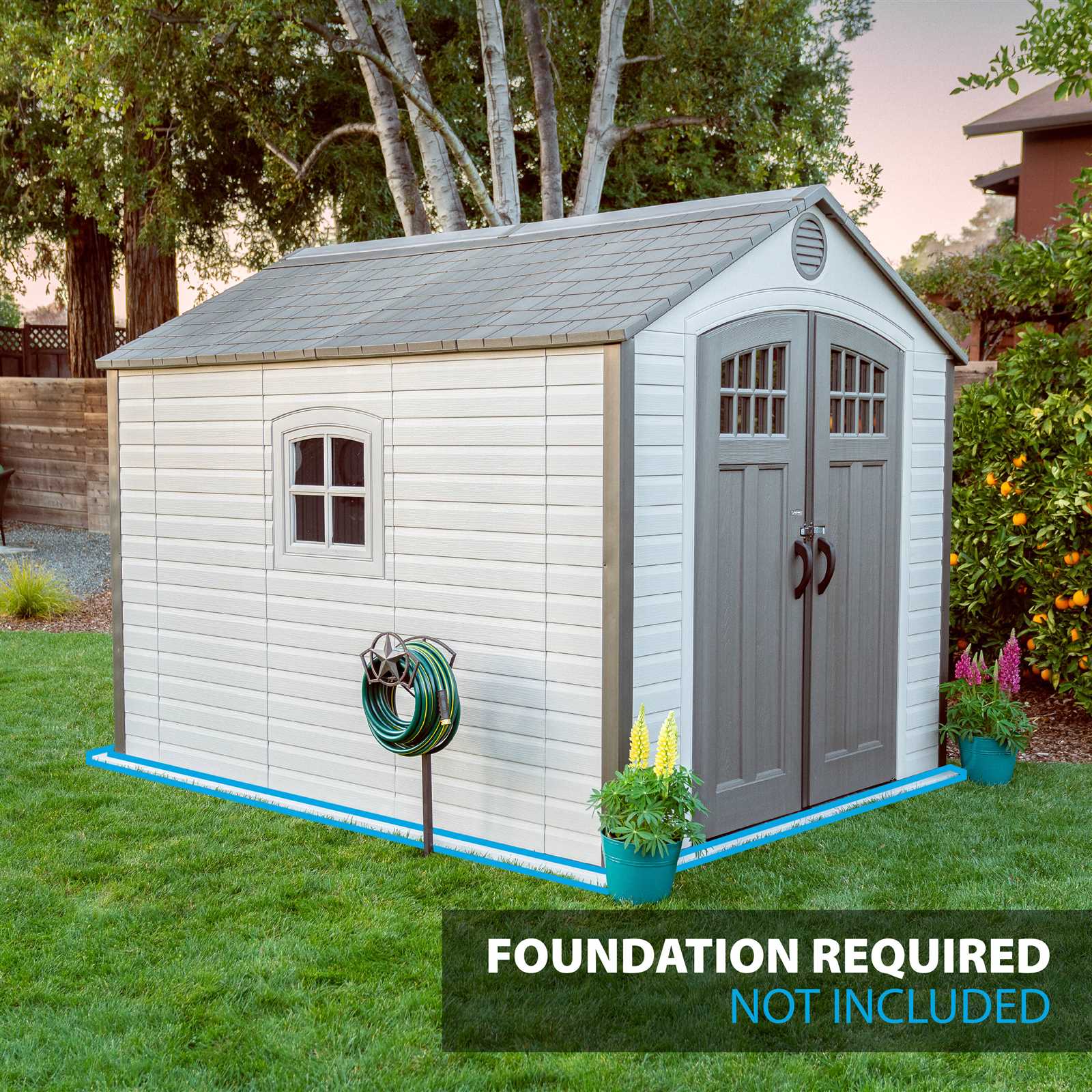 lifetime 8x10 shed instruction manual