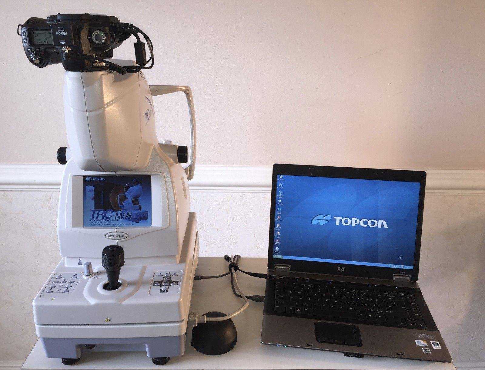 topcon trc nw8 instruction manual