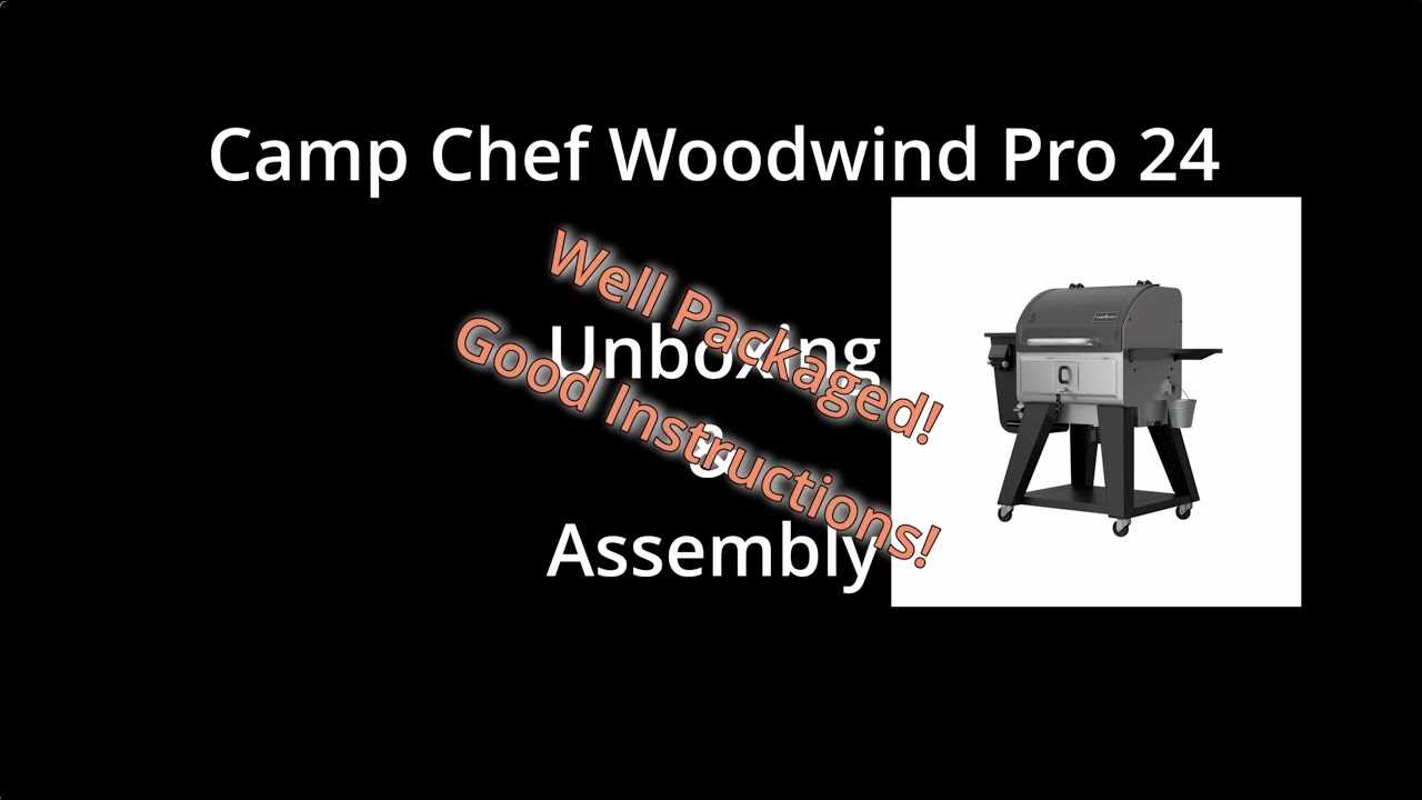camp chef woodwind instruction manual