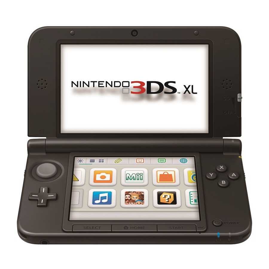 nintendo 3ds xl instruction manual