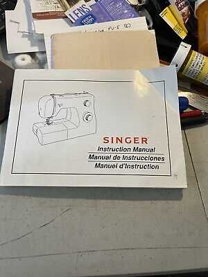 singer tradition instruction manual