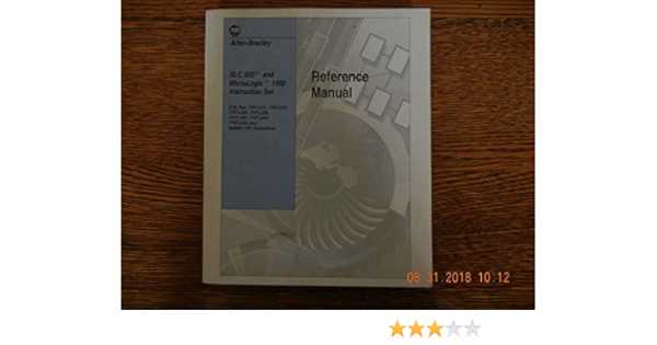 slc 500 instruction set reference manual