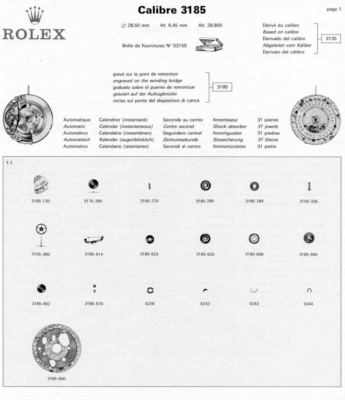 rolex gmt master instruction manual