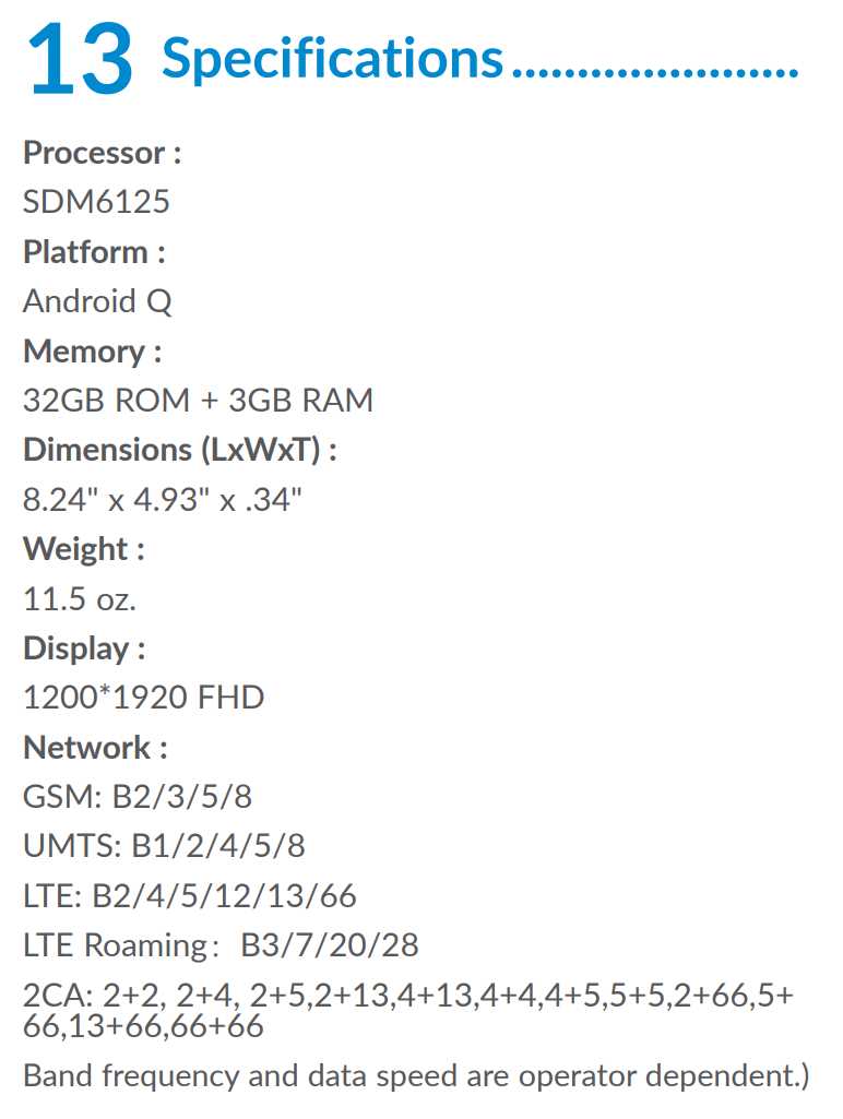 sample instruction manual layout format