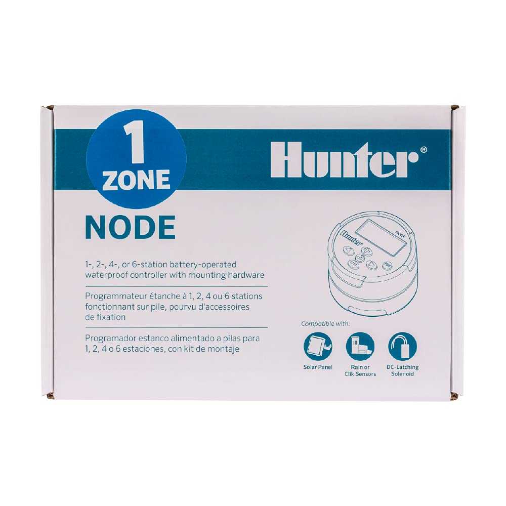 hunter node 100 instruction manual