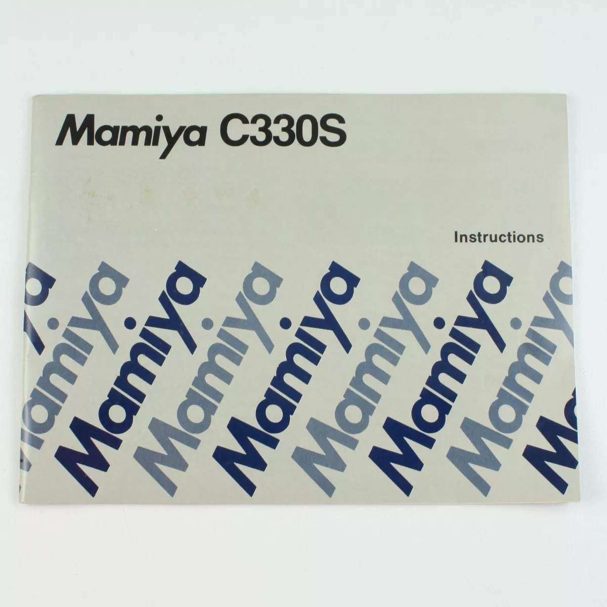 mamiya c330 instruction manual