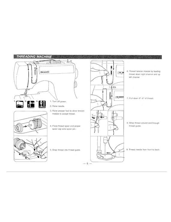 instruction manual for singer tradition sewing machine