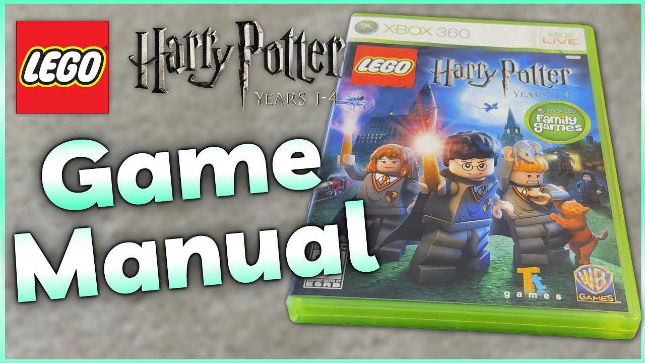 lego harry potter instruction manual