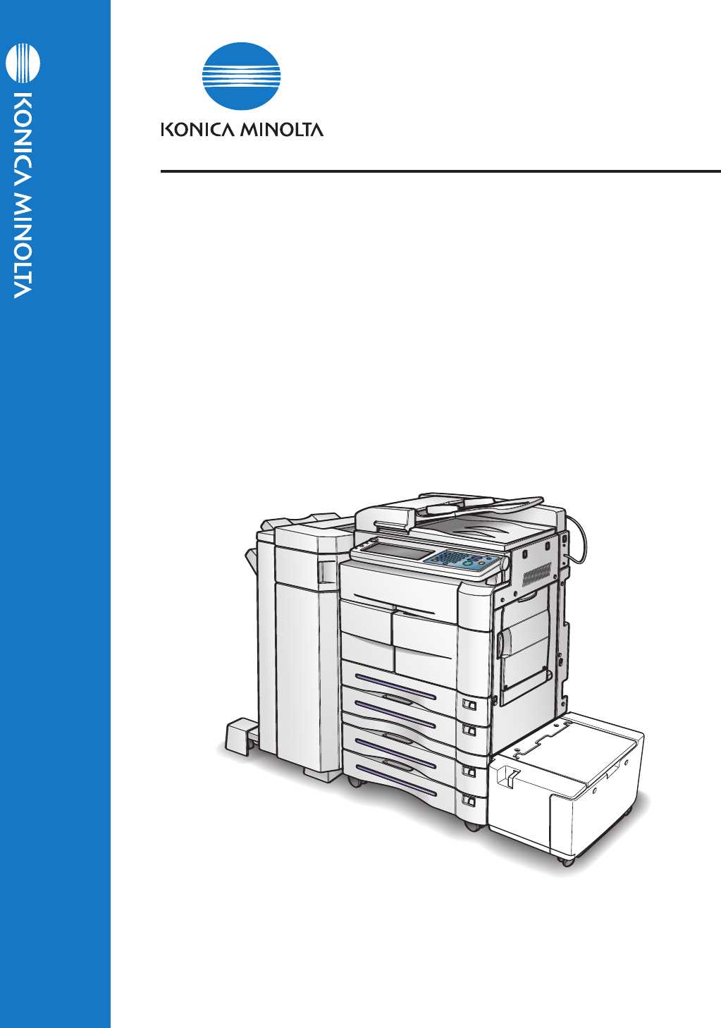 konica minolta instruction manual