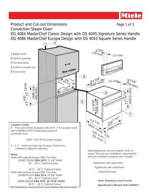 miele oven instruction manual