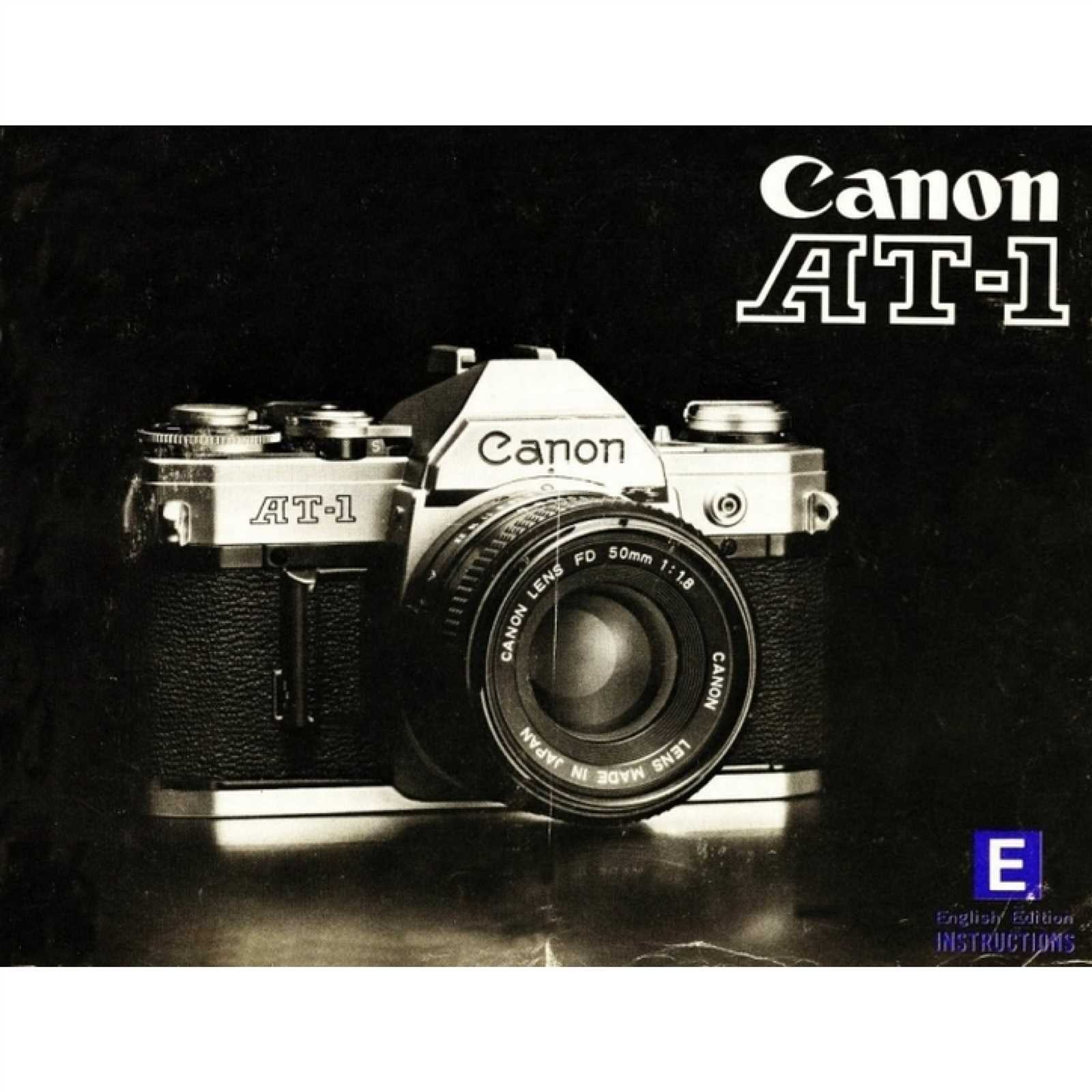 canon a 1 instruction manual